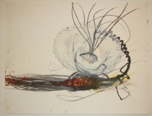 Untitled, 2008, mixed media on paper, 30.5X40 cm