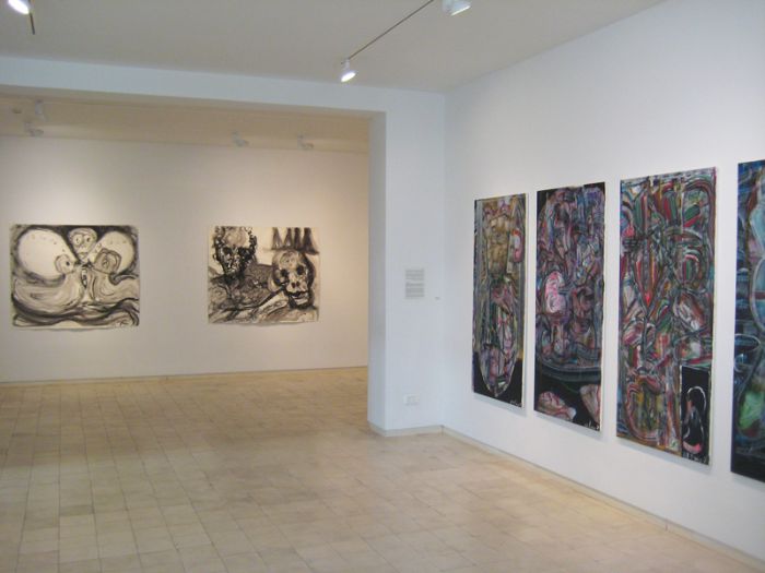 Experiment in Forecasting the Mood, 2012, general view, Chelouche Gallery, Tel Aviv