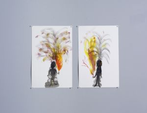 Untitled, 2006, Water color on paper, 38X25 cm each