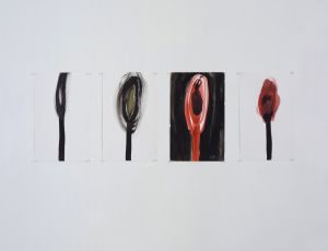 Untitled, 2002, Water color on paper, 40.5X30.5 cm each