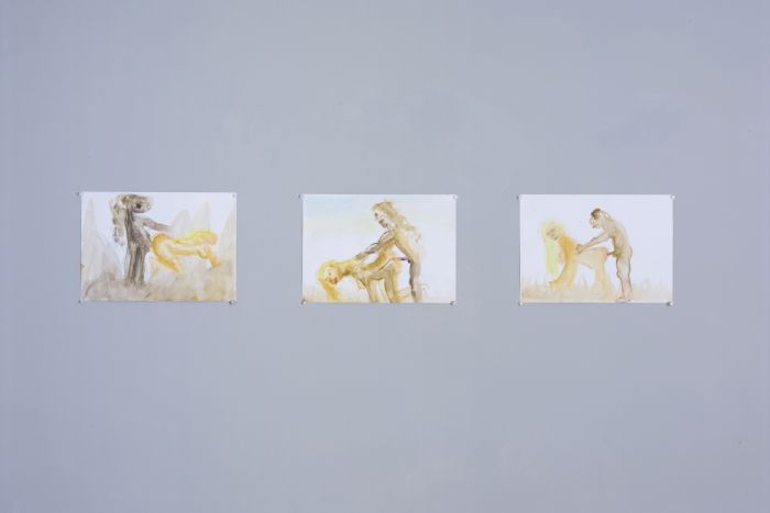 Untitled, 2006, Water color on paper, 24X34 cm each