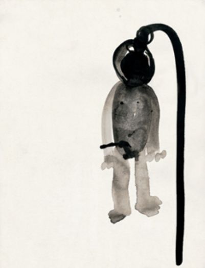 Untitled, 2007, Ink on paper, 40X30.5 cm