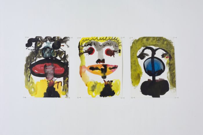 Untitled, 2007, Water color on paper, 38X25 cm each