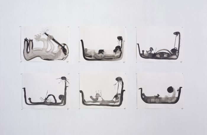 Untitled, 2007, Water color on paper, 30.5X40.5 cm each