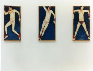 Untitled, 1997, Color Photograph Printed on Canvas, 39X25 cm each 	