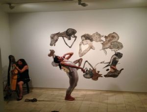 Chimerical Performnce at Chelouche Gallery