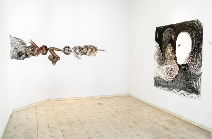 	 Chimera, 2014, Chelouche Gallery, Tel Aviv, installation view