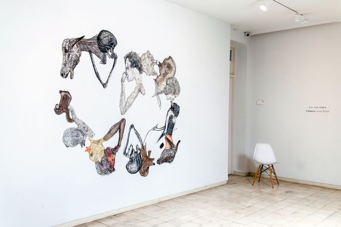 Chimera, 2014, Chelouche Gallery, Tel Aviv, installation view