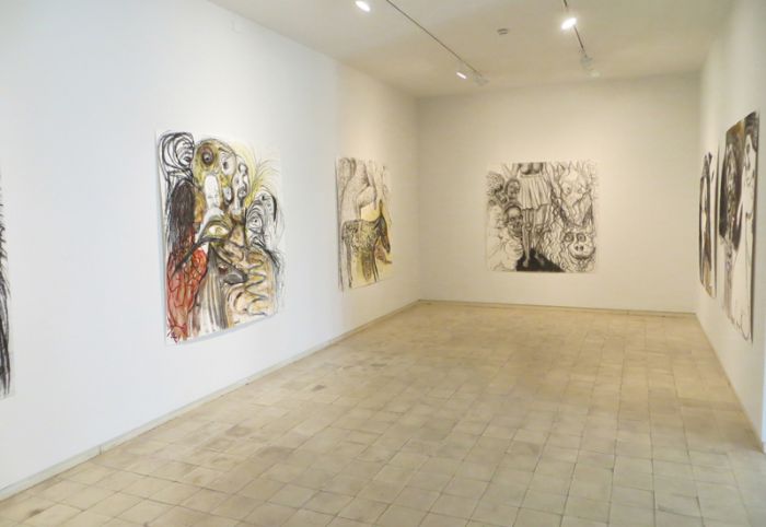 	 Chimera, 2014, Chelouche Gallery, Tel Aviv, installation view