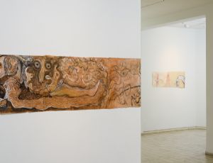 Panoramic View, 2016, mixed media on paper